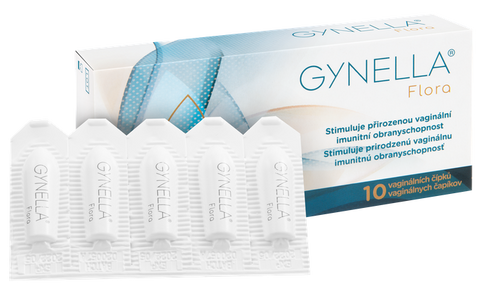 Vaginālās svecītes GYNELLA Flora, 10 gab.