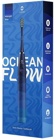 OCLEAN Electric Flow Blue ar elektroniskā piedziņa zobiem, 1 vienums