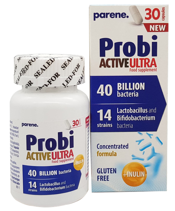 PARENE Probi Active Ultra, 30 kapsulas