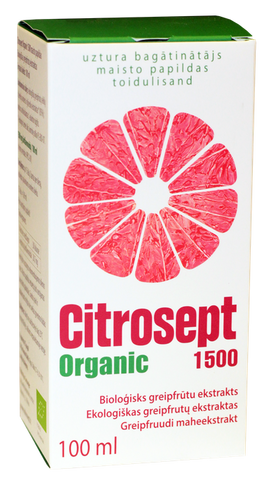 CITROSEPT Bioloģiskā versija - 1500 pilieni, 100 ml