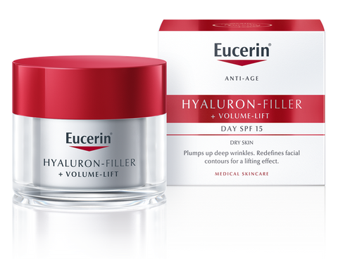 EUCERIN Volume-Filler Day SPF15 sejas krēms, 50 ml