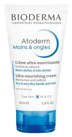 BIODERMA Atoderm Mains & Ongles roku un nagu krēms, 50 ml