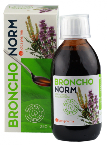 BRONCHONORM 250 ml balzams elpceļu aprūpei