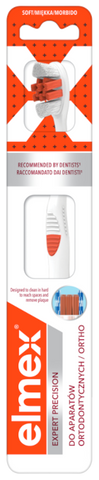 ELMEX Expert Ortho Precision zobu birste, 1 gab.