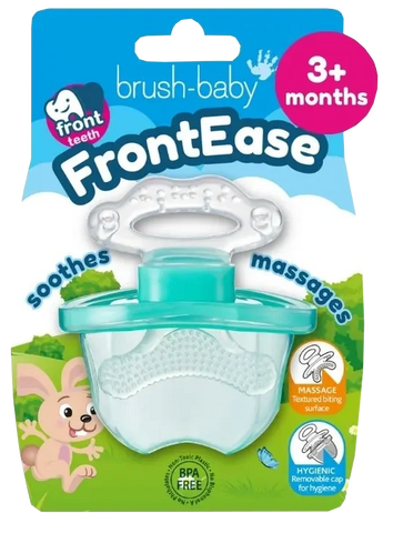 BRUSH BABY FrontEase zobgrauznis, zaļā krāsā, 3+ mēnešiem, vienības skaits 1