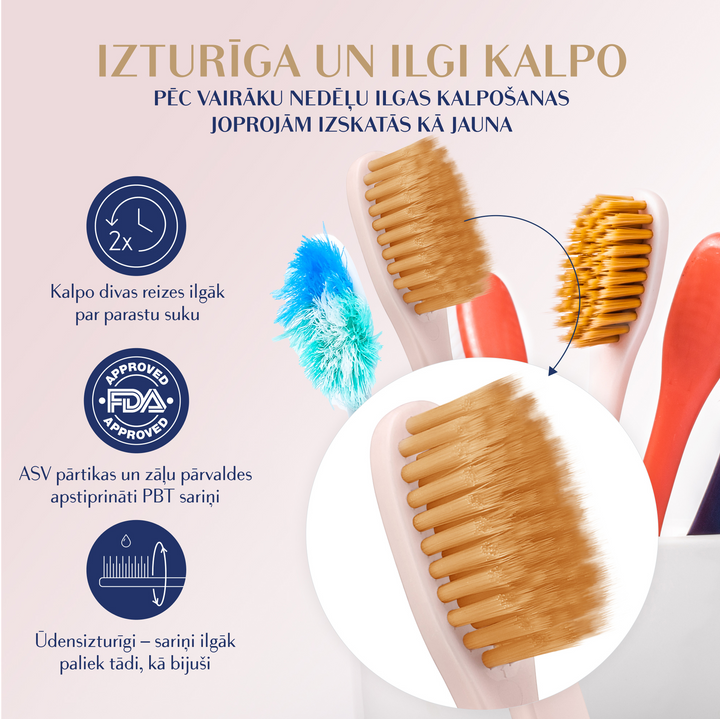 ROYAL DENTA Gold Super Soft – mīksti zobu birstes sarmiņi, 1 gab.