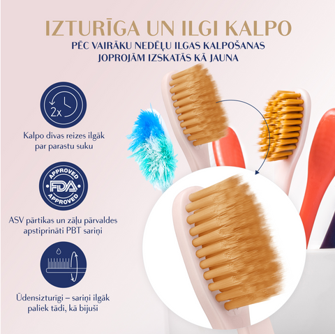 ROYAL DENTA Gold Super Soft – mīksti zobu birstes sarmiņi, 1 gab.