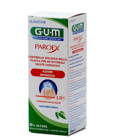 GUM Paroex mutes skalojamais līdzeklis 0,20% CHX, 300 ml