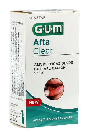 GUM Afta Clear sprejs 15 ml mutes dobuma aprūpei