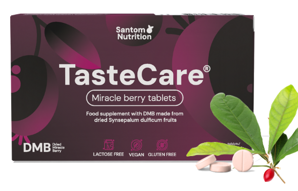 SANTOM NUTRITION Miracle Berry TasteCare, tabletes, 30 gab.