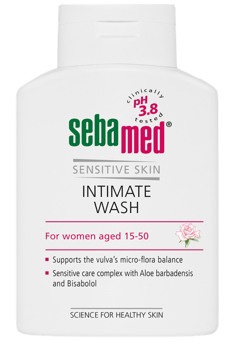 Intīmās higiēnas līdzeklis SEBAMED ar pH 3.8, 200 ml