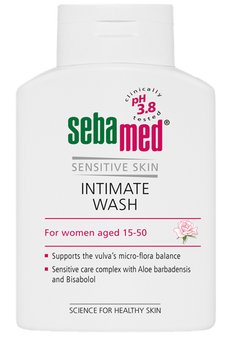 Intīmās higiēnas līdzeklis SEBAMED ar pH 3.8, 200 ml