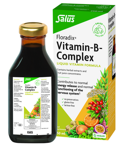 FLORADIX B-komplekss šķidrā formā, 250 ml