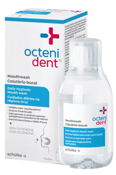 OCTENIDENT mutes skalojamais higiēnisks līdzeklis 250 ml