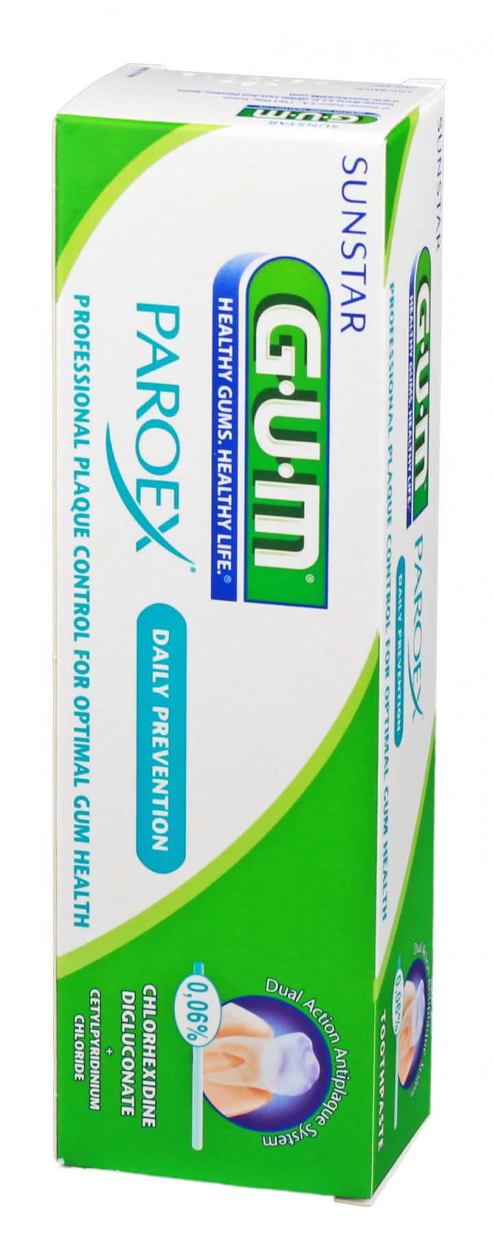GUM Paroex zobu pasta 0,06% hlorheksidīna diglukonāta, 75 ml