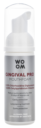 WOOM Gingival Pro putojošas putas mutes dobumam, 50 ml