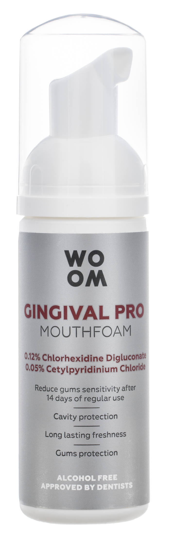WOOM Gingival Pro putojošas putas mutes dobumam, 50 ml