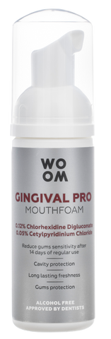 WOOM Gingival Pro putojošas putas mutes dobumam, 50 ml