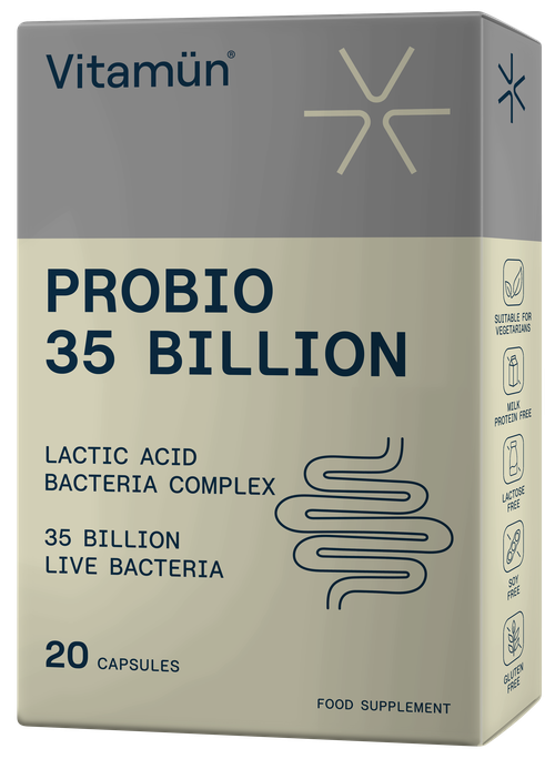 VITAMUN Probio 35 Miljardi — 20 kapsulu iepakojums