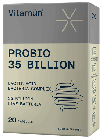 VITAMUN Probio 35 Miljardi — 20 kapsulu iepakojums