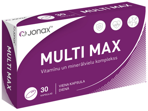 JONAX Multi Max - 30 kapsulu iepakojums