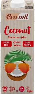 Kokosriekstu dzēriens "Ecomil" Nature, 1000 ml