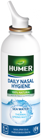 HUMER Deguna Aerosols Ar Termālo Ūdeni Ikdienas Dobuma Tīrīšanai, 50 ml