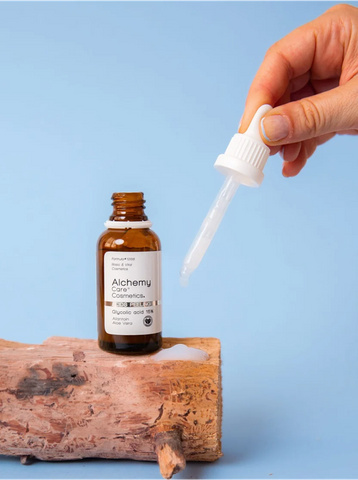 ALCHEMY serums ar 15% glikolskābi, 30 ml nakts pīlingam