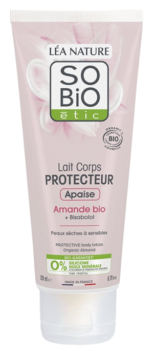 SO BIO ETIC Ķermeņa losjons ar itāļu saldo mandeļu eļļu, 200 ml