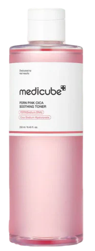 Medicube PDRN Pink Cica toniks ādas mīkstināšanai, 250 ml