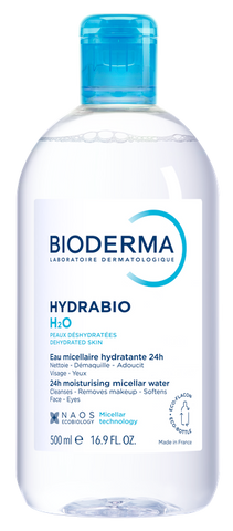BIODERMA Hydrabio H2O micelārais ūdens 500 ml dermatoloģiskai ādas tīrīšanai