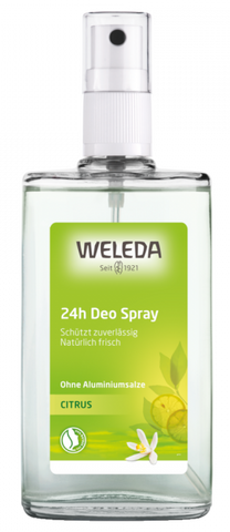 WELEDA izsmidzināmais dezodorants ar citrusa aromātu, 100 ml