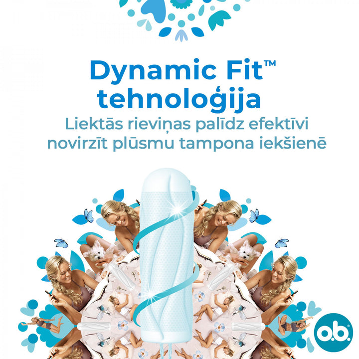 O.B. Ultimate Comfort Normal – 16 tampoņu iepakojums