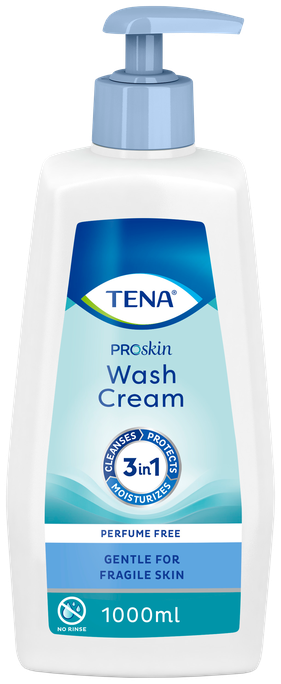 ProSkin Wash krēms mazgāšanai, 1000 ml TENA
