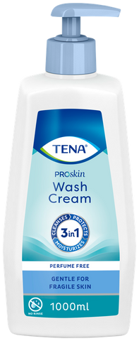 ProSkin Wash krēms mazgāšanai, 1000 ml TENA
