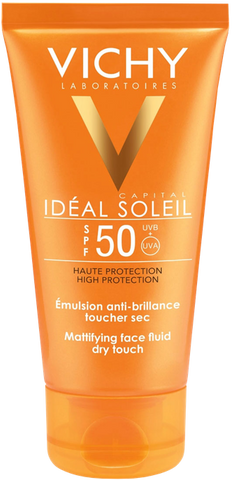 VICHY Capital Soleil Saules aizsargkrēms SPF 50 Matējošais fluīds 50 ml