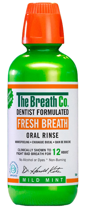 Mild Mint mutes skalojamais līdzeklis "THE BREATH CO", 500 ml
