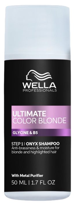 WELLA PROFESSIONALS Blonde Onyx Ultimate Color šampūns, 50 ml