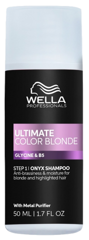 WELLA PROFESSIONALS Blonde Onyx Ultimate Color šampūns, 50 ml