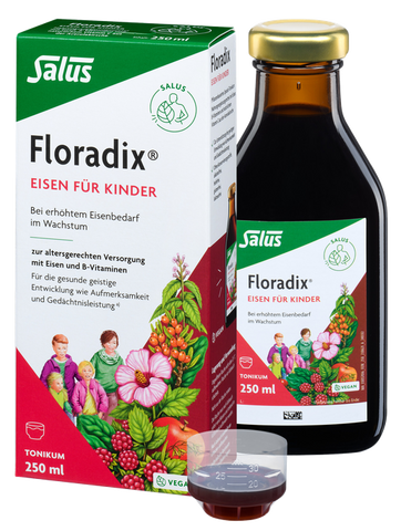 FLORADIX Šķidrs dzelzs preparāts bērniem 250 ml