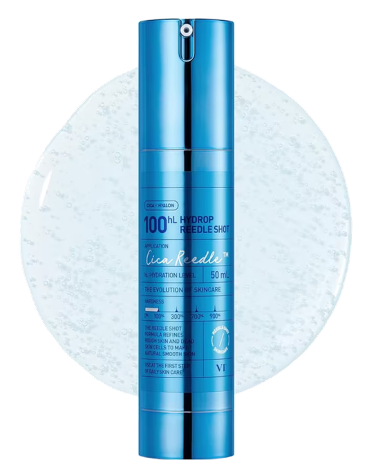 VT COSMETICS Hydrop Reedle Shot 100 hL – Intensīvi mitrinošs serums, 50 ml
