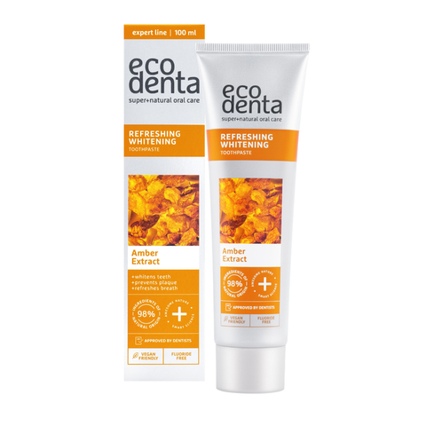 Svaigu smaidu zobu pasta ar balinošu formulu ECODENTA, 100 ml