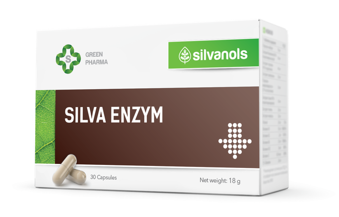 SILVAENZYM, 30 kapsulas