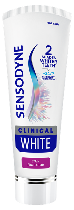 SENSODYNE Clinical White – fluorīda zobu pasta, 75 ml