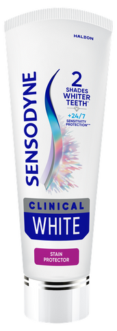 SENSODYNE Clinical White – fluorīda zobu pasta, 75 ml