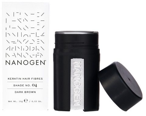 NANOGEN Keratin tumši brūnas matu šķiedras 15 g