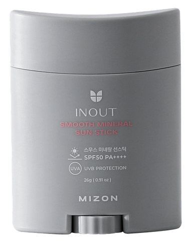 MIZON Inout Smooth Mineral Sun Stick SPF 50 PA++++ – saules aizsarglīdzeklis 26 g