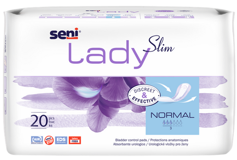 Seni Lady Slim Normal 20 gab. sieviešu uroloģiskie ieliktņi