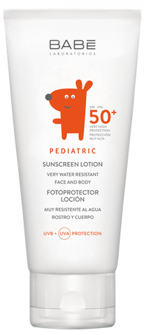 BABE Pediatric SPF 50+ bērnu un zīdaiņu saules aizsarglīdzeklis, 100 ml