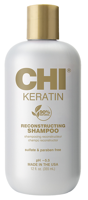 CHI Keratiīna šampūns 355 ml visiem matu tipiem
